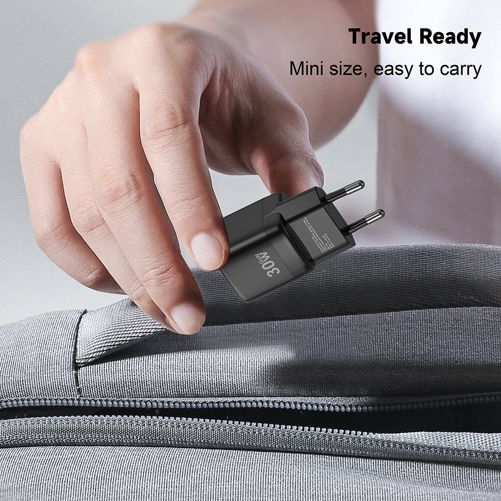 Punjač mreže Lito LC11, 30W, 3A, 1 x USB-C, Crni