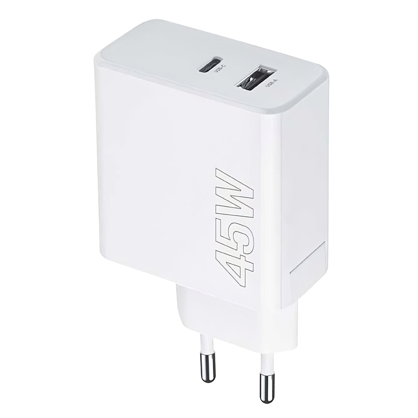 Mrežni punjač MaXlife MXTC-07-45AC, 45W, 3A, 1 x USB-A - 1 x USB-C, Bijeli