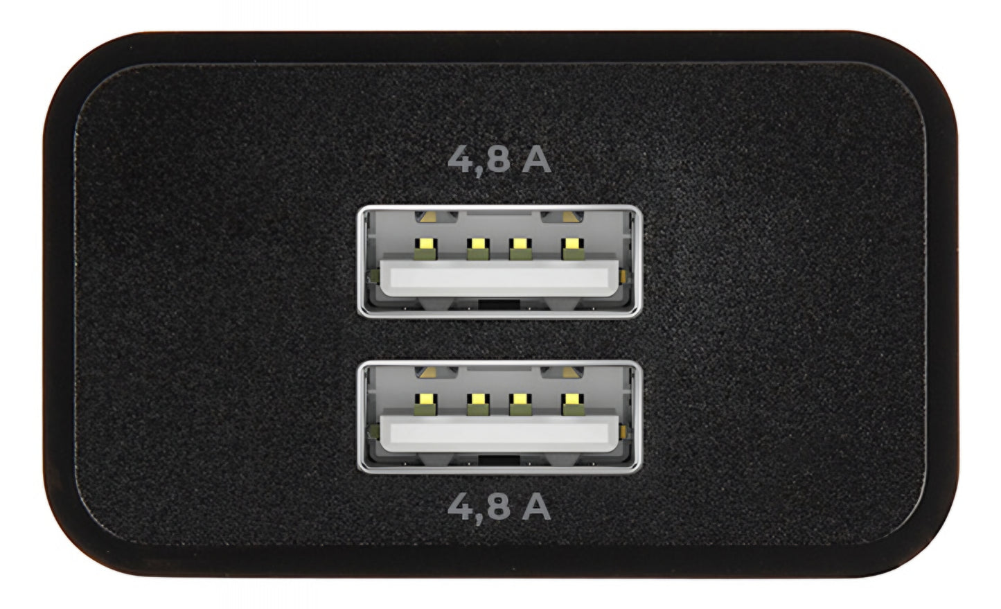 Punjač za mrežu MaXlife MXTC-12, 24W, 2.4A, 2 x USB-A, Crni