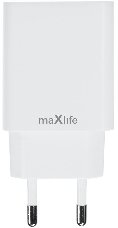 Punjač za mrežu MaXlife MXTC-13-20C, 20W, 3A, 1 x USB-C, Bijeli