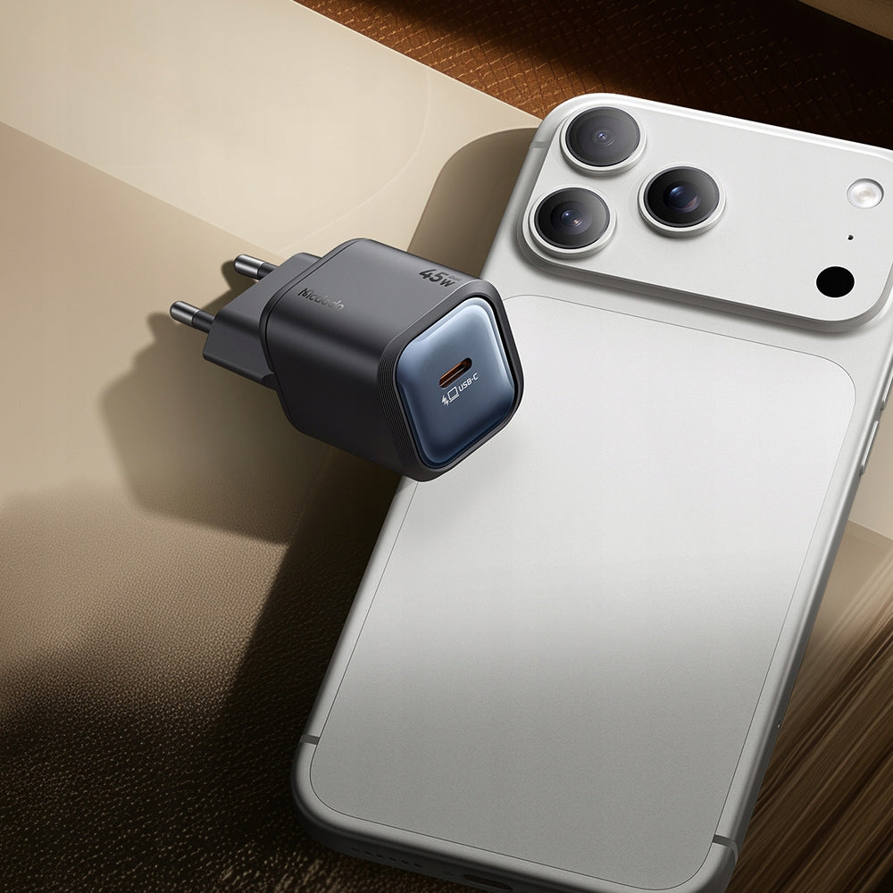 Mrežni punjač McDodo CH-4391 Ultimate Mini, 45W, 3A, 1 x USB-C, Crni