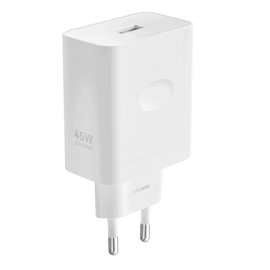 Punjač za mrežu Realme, 45W, 4.1A, 1 x USB-A, Bijeli VCB4JAEH