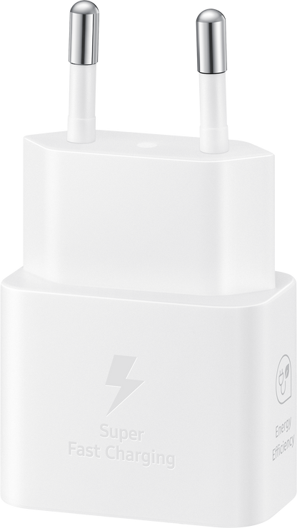 Punjač za mrežu Samsung, 25W, 3A, 1 x USB-C, Bijeli EP-T2510NWEGEU