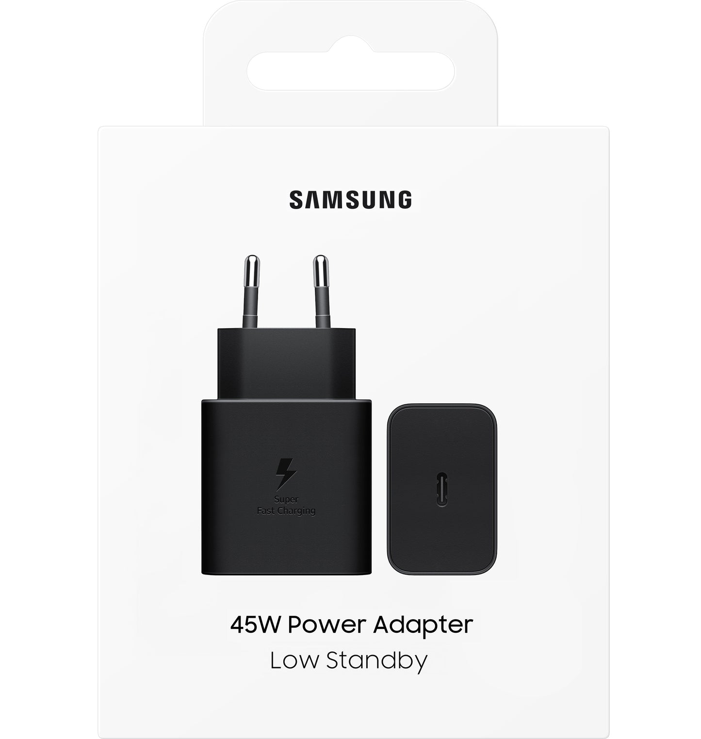 Samsung mrežni punjač, 45W, 4.05A, 1 x USB-C, Crni EP-T4511NBEGEU