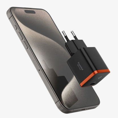 Mrežni punjač Spigen EE301EU Essential, 30W, 3A, 1 x USB-C, Crni ACH08448