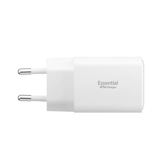 Mrežni punjač Spigen EE473EU Essential, 47W, 3A, 1 x USB-A - 2 x USB-C, Bijeli ACH09464