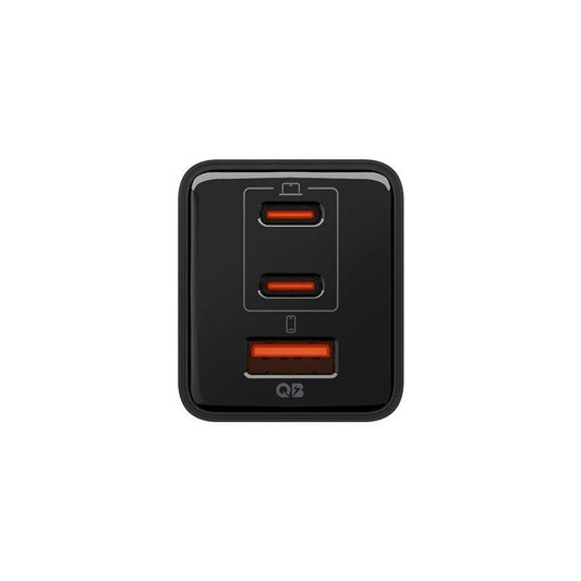 Mrežni punjač Spigen EE473EU Essential, 47W, 3A, 1 x USB-A - 2 x USB-C, Crni ACH09465