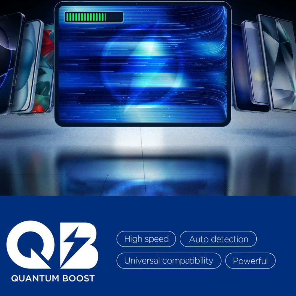 Punjač mreže Spigen Essential, 47W, 3A, 2 x USB-C, Crni