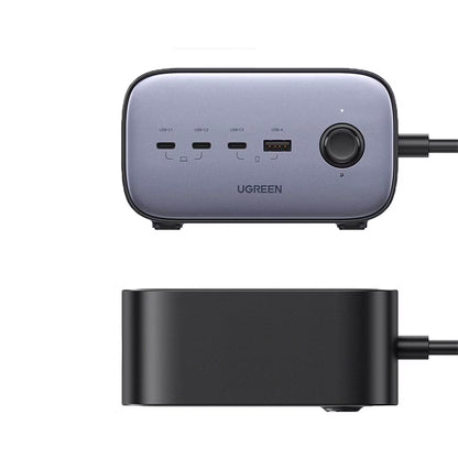 Produžni kabel UGREEN CD270, 2 x Schuko, Sivi