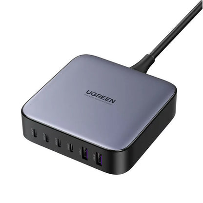 Punjač Stanica UGREEN CD271 Nexode, 200W, 5A, 2 x USB-A - 4 x USB-C, Sivi