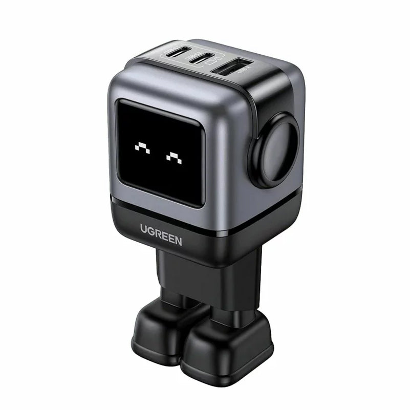 Punjač za mrežu UGREEN CD361 Uno, 65W, 3.25A, 1 x USB-A - 2 x USB-C, Crni