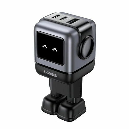 Punjač za mrežu UGREEN CD361 Uno, 65W, 3.25A, 1 x USB-A - 2 x USB-C, Crni