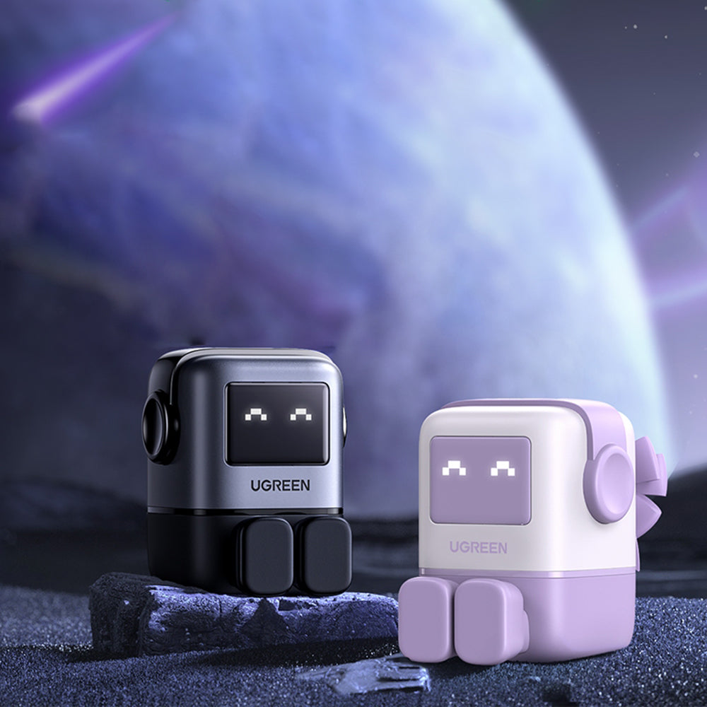 Punjač mreže UGREEN CD361 Uno, 65W, 3.25A, 1 x USB-A - 2 x USB-C, Ljubičasti