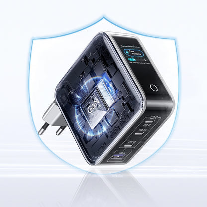 UGREEN Nexode Pro X772 (95942B) mrežni punjač sa zaslonom, 100 W, 5 A, 1 x USB-A – 3 x USB-C, sivi