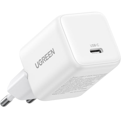 Punjač za mrežu UGREEN X513, 30W, 3A, 1 x USB-C, Bijeli