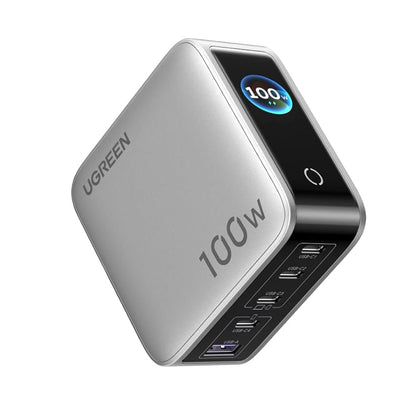 UGREEN X773 mrežni punjač (65620B), 100W, 1 x USB-A - 4 x USB-C, Siva