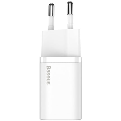 Punjač Baseus Super Si, 20W, 3A, 1 x USB-C, Bijeli CCSUP-B02