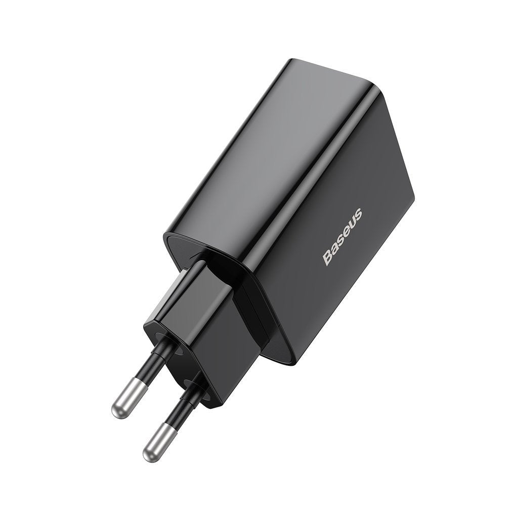 Baseus Speed mrežni punjač, 20W, 3A, 1 x USB-C, Crni CCFS-SN01