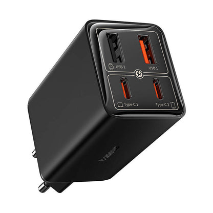 Punjač za mrežu USB-C Baseus GaN 6 Pro, 65W, 3.25A, 2 x USB-A - 2 x USB-C, Crni P10162701113-00
