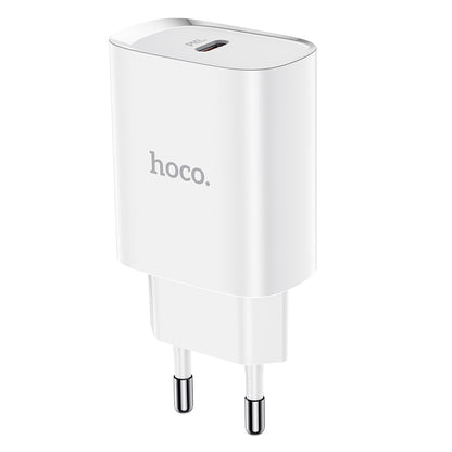 Punjač za mrežu HOCO N14, 20W, 3A, 1 x USB-C, Bijeli