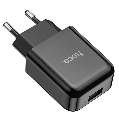 Punjač za mrežu HOCO N2, 10W, 2A, 1 x USB-A, Crni