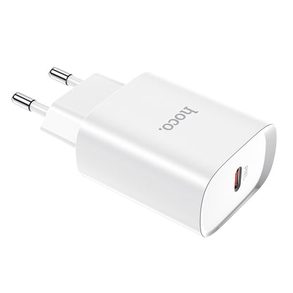 Punjač za mrežu HOCO N14, 20W, 3A, 1 x USB-C, Bijeli