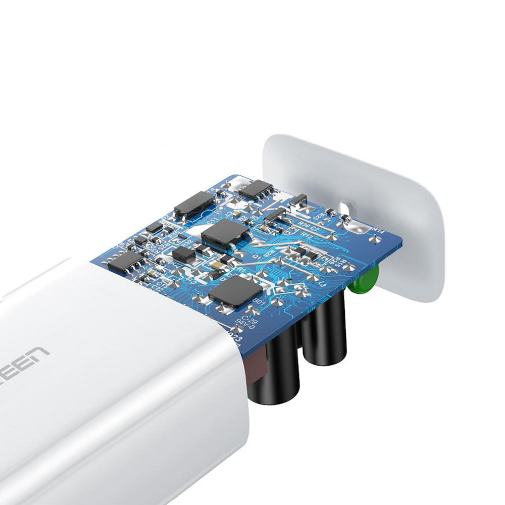 Punjač za mrežu UGREEN CD127, 30W, 3A, 1 x USB-C, Bijeli