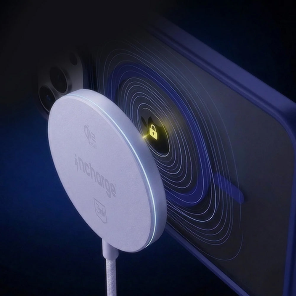 Bežični mrežni punjač 3MK Align, 25W, Bijeli