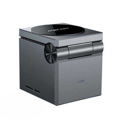 Bežični punjač Acefast E18 Rubik's Cube 3u1, 23W, 1.67A, Sivi