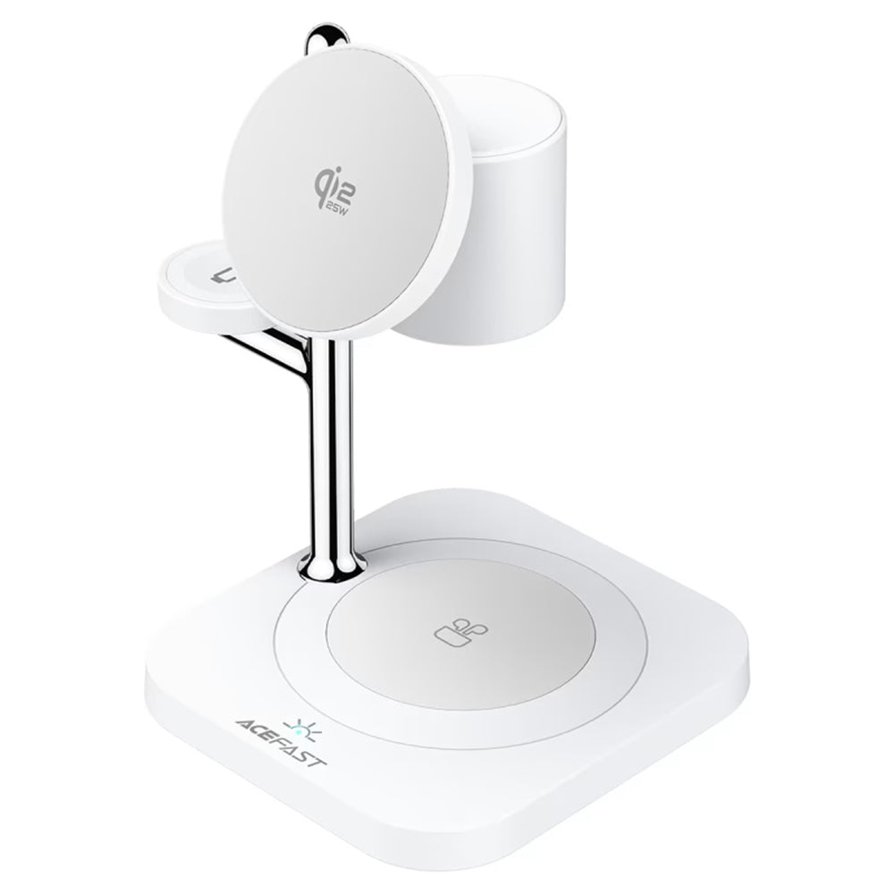 Bežični punjač Acefast E39 3u1, 32.5W, Bijeli