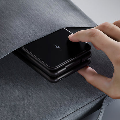 Bežični punjač Allity. AWC-230-22WMS 3u1, 22.5W, 1.67A, Sivi