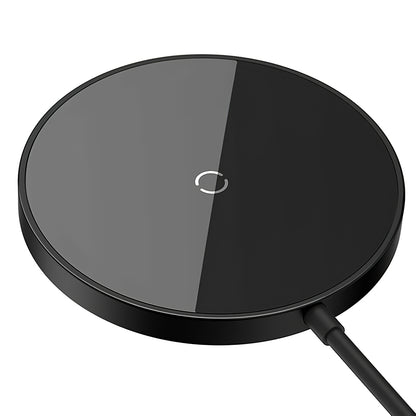 Bežični punjač Baseus Simple Mini 3, 15W, 1.67A, crni CCJJ040001