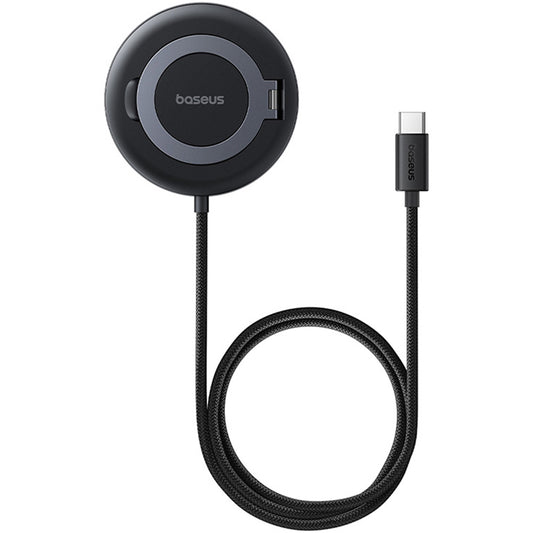 Bežični punjač Baseus Simple Mini4, 15W, 1.67A, Crni P10273300121-01
