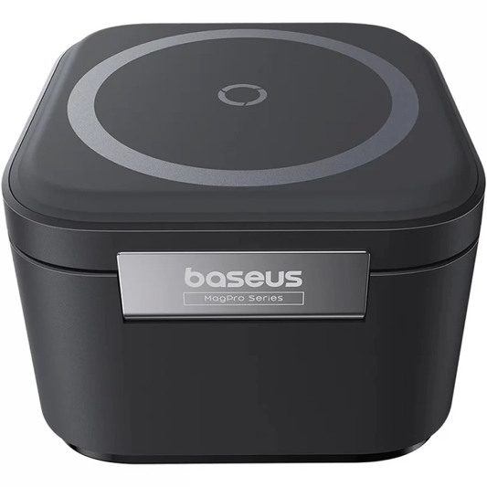 Baseus MagPro 3-u-1 bežični mrežni punjač, 25 W, 1 x USB-C, crni P10264100123-01