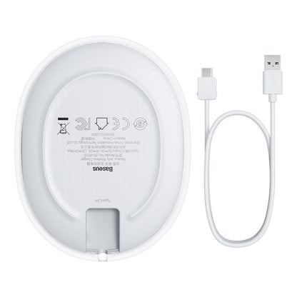 Bežični punjač Baseus Jelly, 15W, 1.67A, Bijeli WXGD-02
