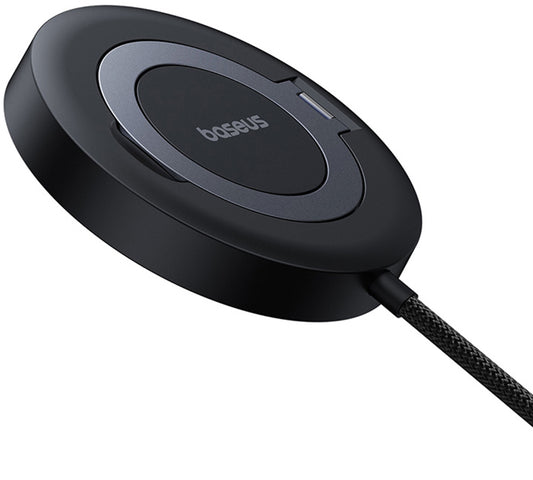 Bežični punjač Baseus Simple Mini4, 15W, 1.67A, Crni P10273300121-01