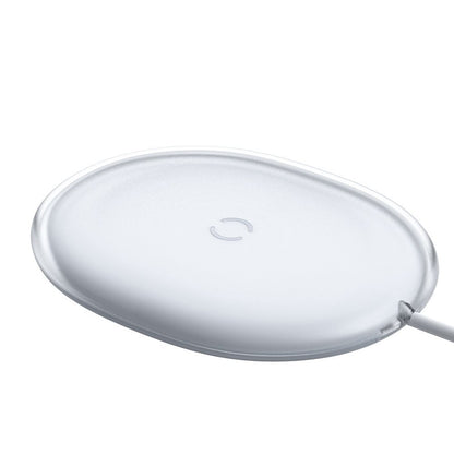 Bežični punjač Baseus Jelly, 15W, 1.67A, Bijeli WXGD-02