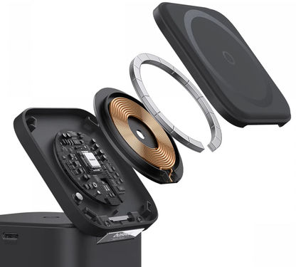 Baseus MagPro 3u1 bežični mrežni punjač USB-C, 25 W, 1 x USB-C, crni P10264100123-01