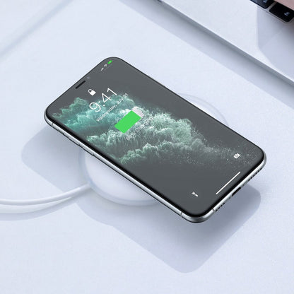 Bežični punjač Baseus Jelly, 15W, 1.67A, Bijeli WXGD-02