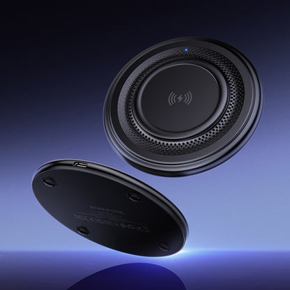 Bežični punjač Borofone BQ40 Crown, 15W, 1.67A, Crni