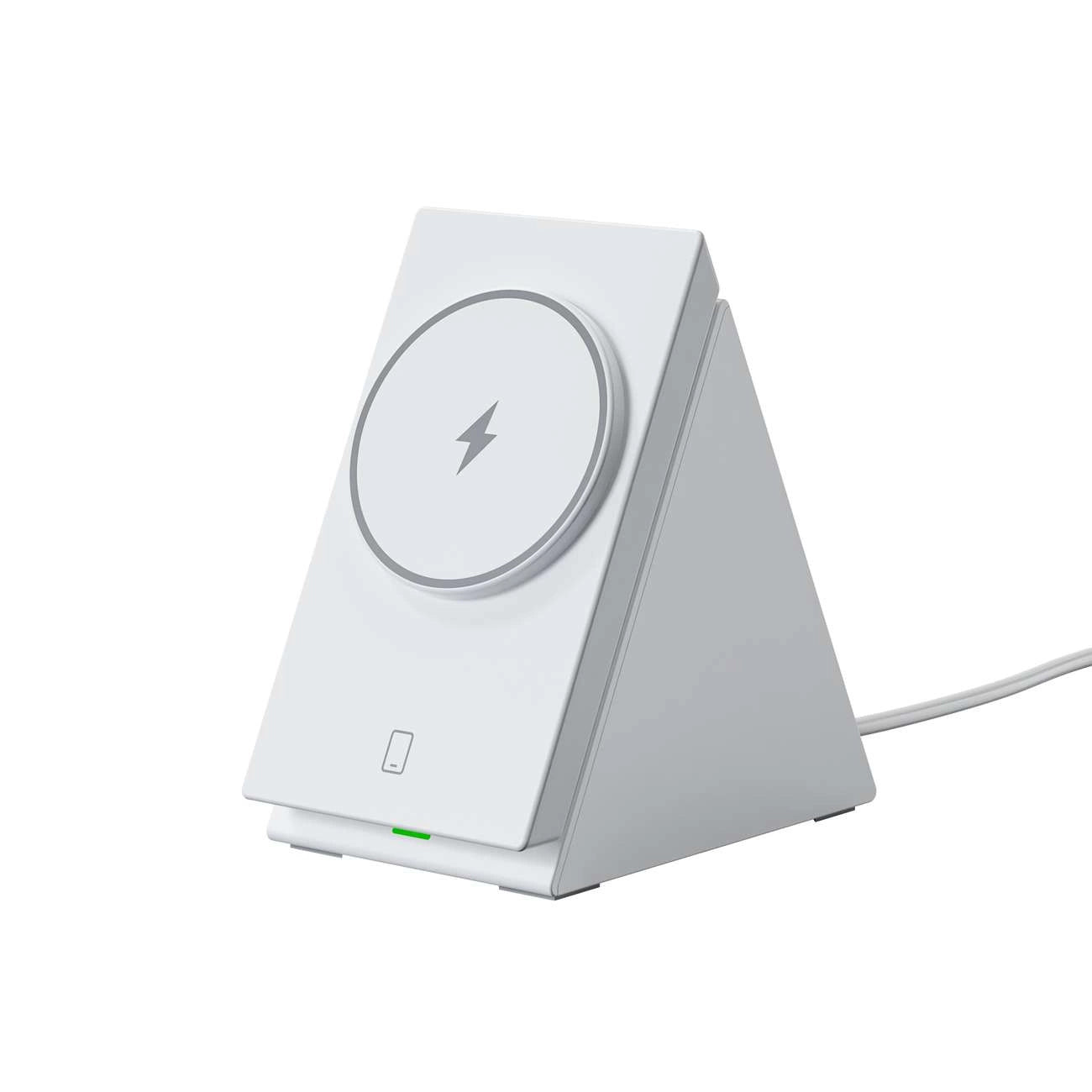 Bežični punjač Choetech T600 3u1, 15W, 1.67A, Bijeli