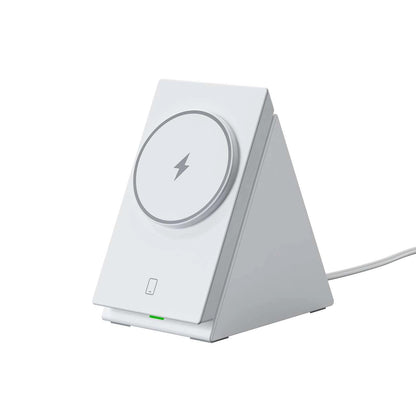 Bežični punjač Choetech T600 3u1, 15W, 1.67A, Bijeli
