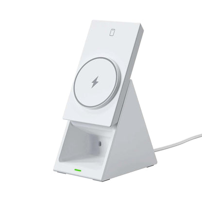 Bežični punjač Choetech T600 3u1, 15W, 1.67A, Bijeli