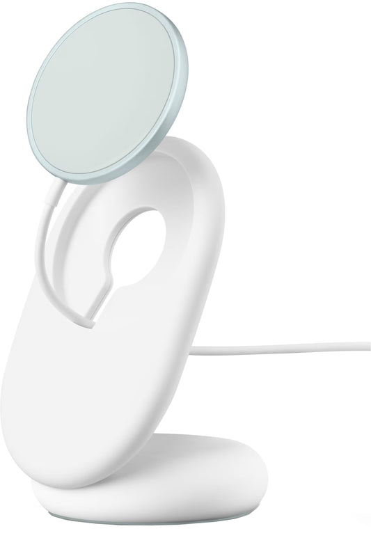 Bežični punjač Google Pixelsnap s postoljem, 25W, Plavo sivi