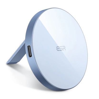 Bežični punjač ESR HaloLock, 15W, 1.67A, Plavi