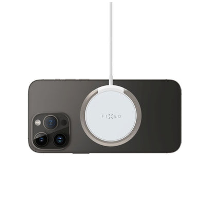 Bežični punjač Fixed Ring, 15W, 1.67A, Bijeli