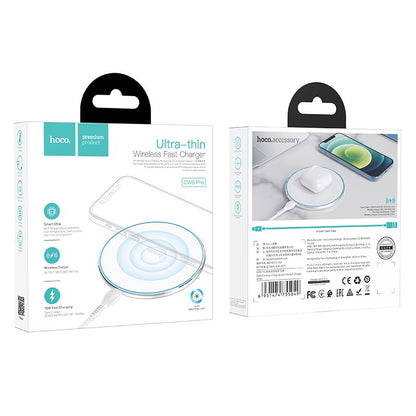 Bežični punjač HOCO CW6 Pro, 15W, 1.67A, Bijeli
