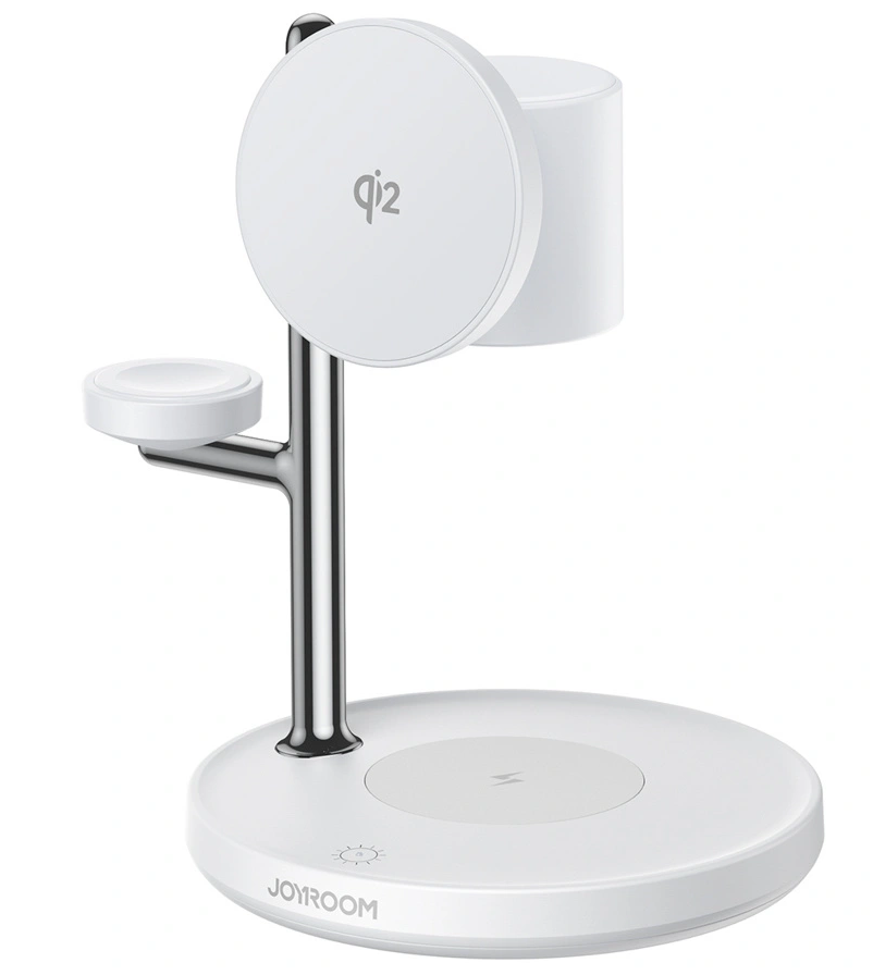 Bežični punjač Joyroom JR-W23 3u1, 15W, 1.67A, Bijeli