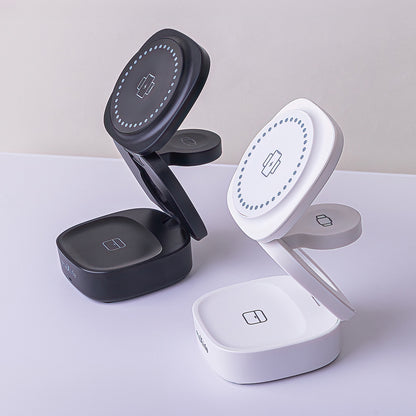 Bežični punjač MaXlife MXWC-06 3u1, 15W, 1.67A, Crni