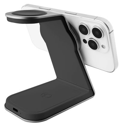 Bežični punjač Proove Omni Power 3in1, 15W, 1.67A, Sivi WSOP15020003